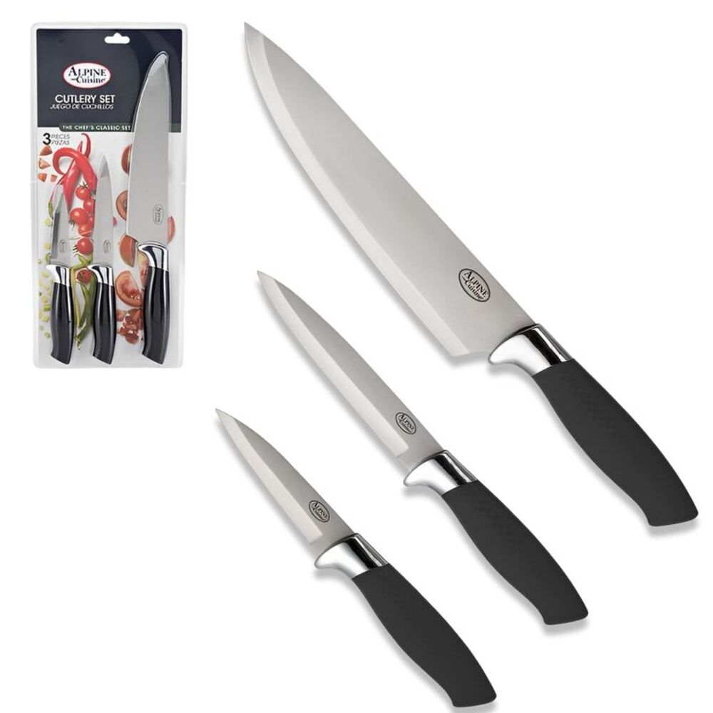 Alpine Cuisine 3 Piece Cutlery Set